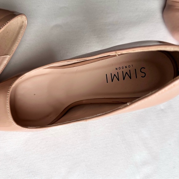 Nude Patent Leather Pumps - Picture 8 of 13